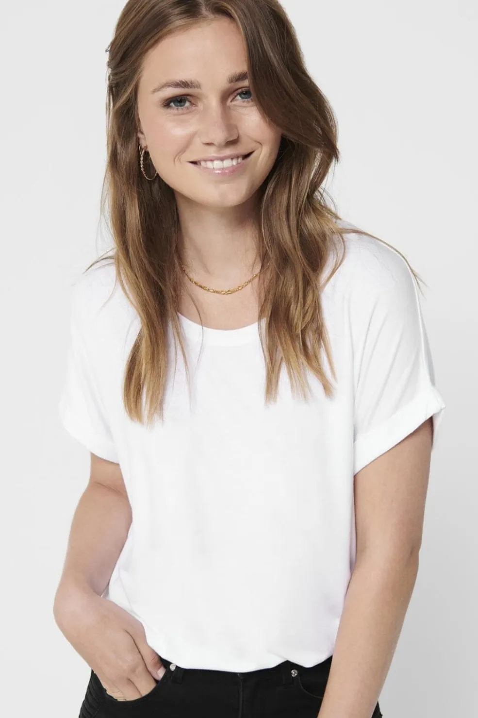 Onlmoster S/S O-Neck Top*Only Sale