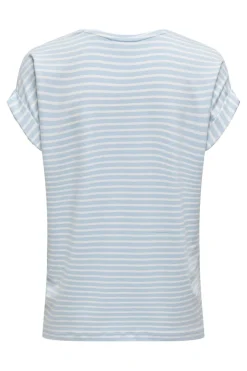Only Onlmoster Stripe S/S O-Neck Top< T-Shirts & Toppe