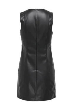 Only Onlnelly Faux Leather Dress< Kjoler