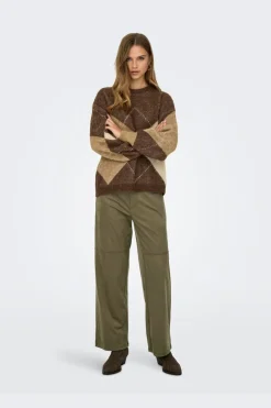 Onlnoeme Life Ls Jq O-Neck Nca Knt*Only Best