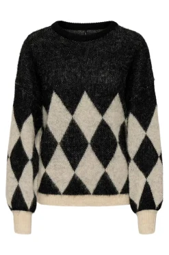 Onlnoeme Life Ls Jq O-Neck Nca Knt*Only New