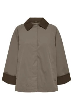 Only Onlorchid Mix Cordoroy Parka Coat< Overtøj & Jakker