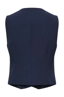 Onlorleen Life S/L Asym Waistcoat Tlr*Only Outlet