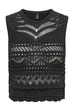 Onlpaula Sl O-Neck Top Knt*Only