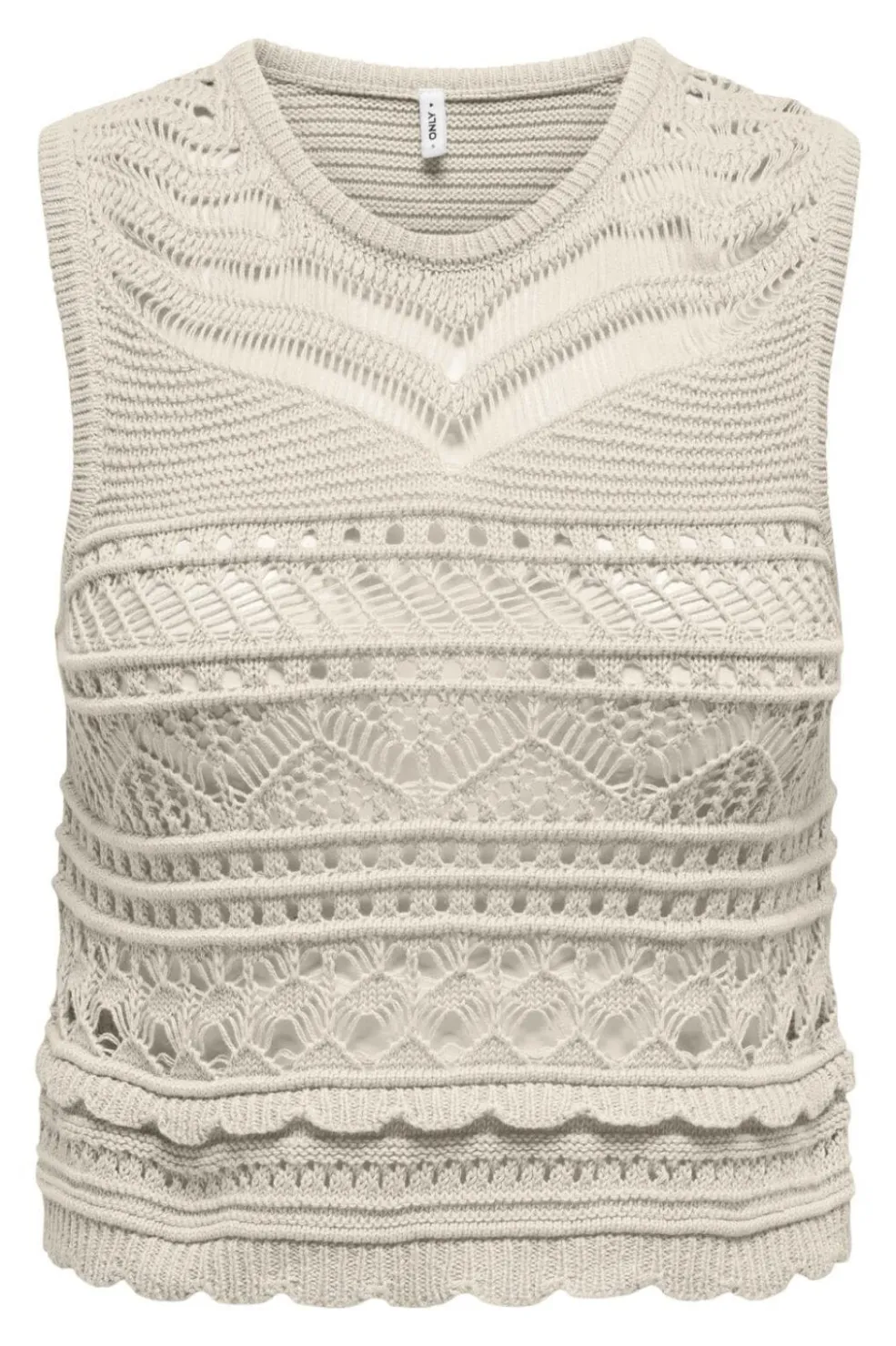 Onlpaula Sl O-Neck Top Knt*Only Discount