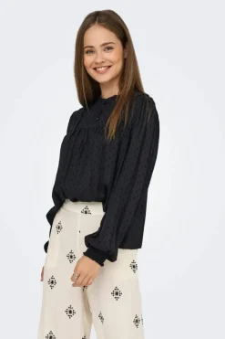 Only Onlpelia Life Ls Dobby Top< T-Shirts & Toppe