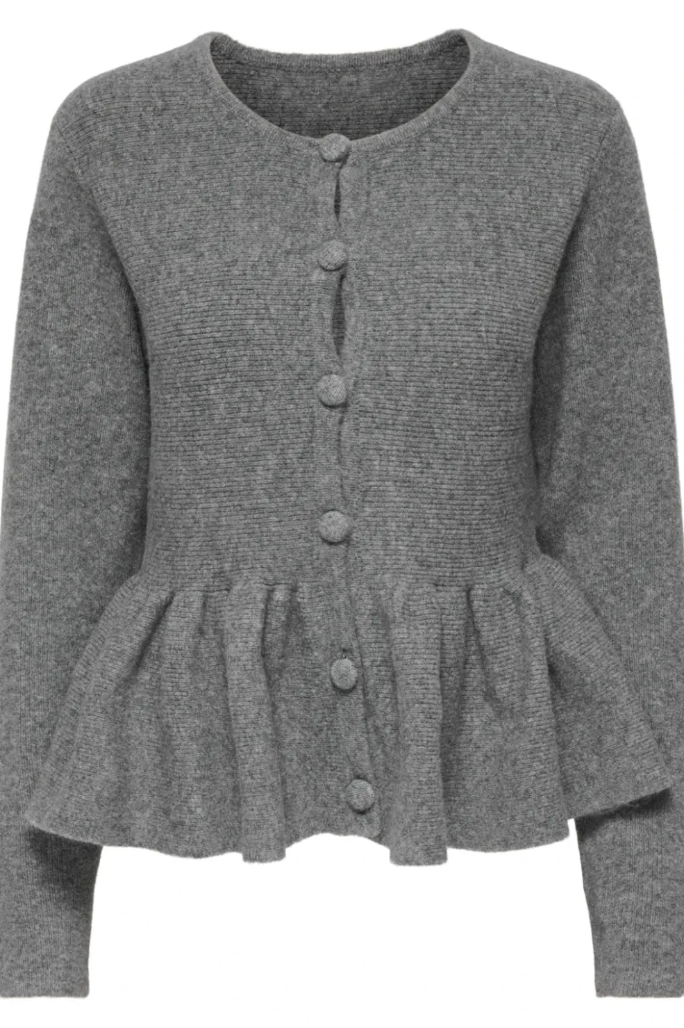 Onlpiruet Ls Peplum Cardigan Knt*Only Discount