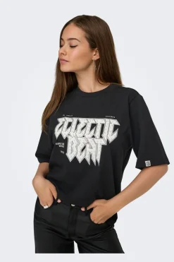 Only Onlpuri Life S/S Top Box Pri< T-Shirts & Toppe