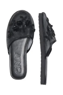 Onlrio Mesh Bling Slipper*Only Outlet