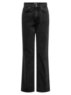 Onlsilje Straight Wide Blk*Only Hot