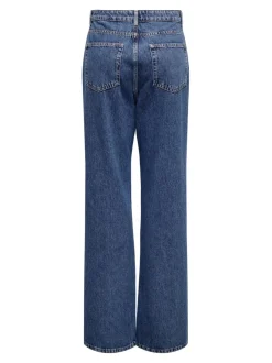 Only Onlsilje Straight Wide Mbd< Bukser, Jeans & Leggings