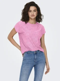 Only Onlsmilla S/S Top< T-Shirts & Toppe