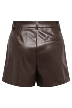 Only Onlsmooth Faux Lea Shorts 2< Shorts