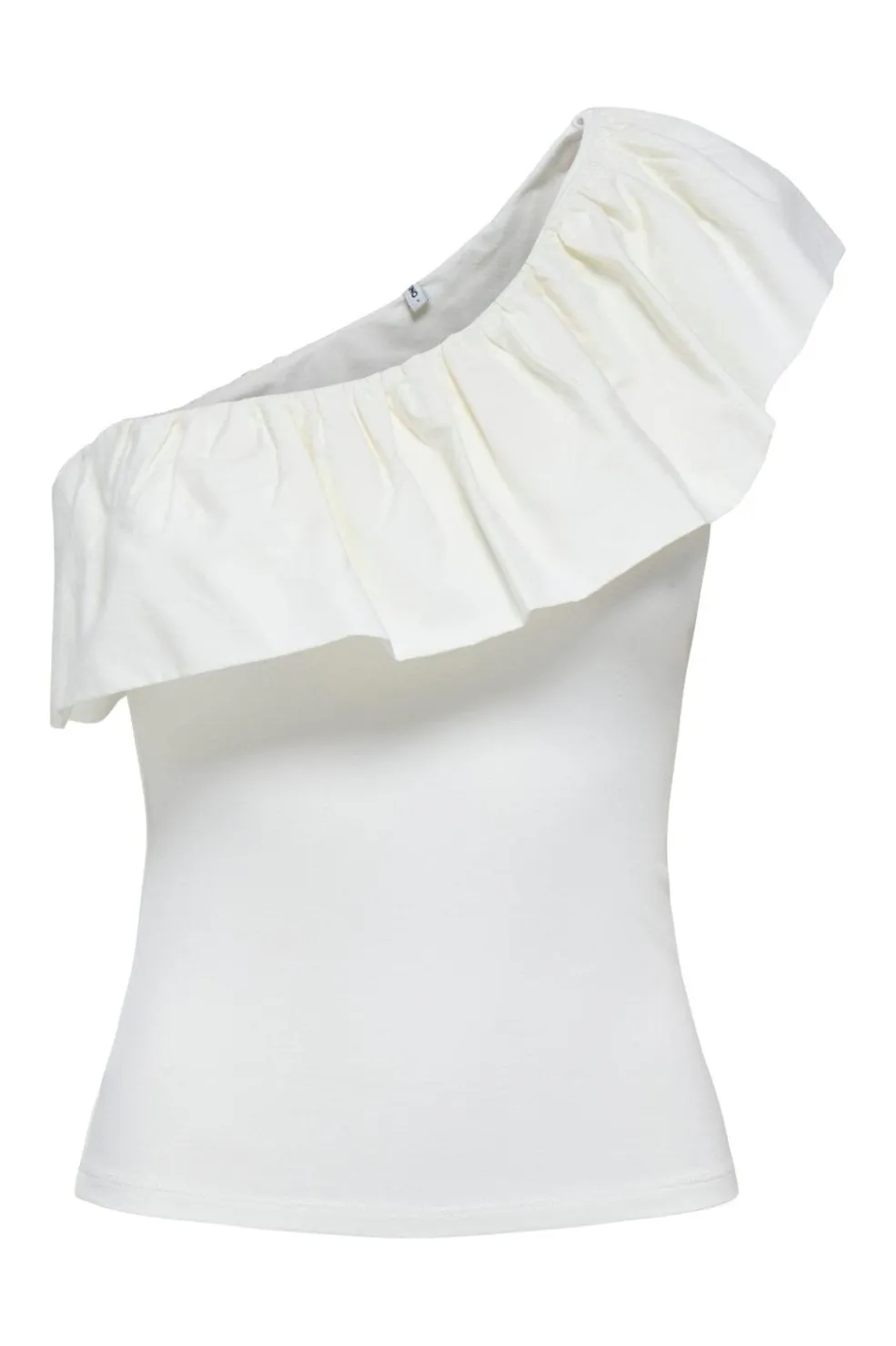 Onlsoffy One Shoulder Mix Top Box*Only Online