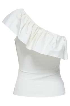 Onlsoffy One Shoulder Mix Top Box*Only Online