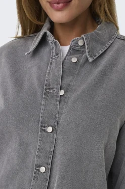 Onlsophie L/S Oversized Jkt Sik*Only Outlet