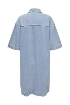 Onlsophie S/S Oversize Dress Sik*Only Outlet