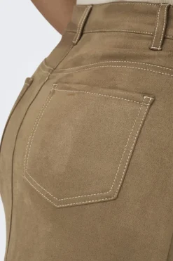 Only Onlstina Life Faux Suede Skirt Cc< Nederdele