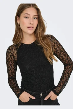 Only Onlsyrene Lace Body Acc< Nattøj & Lingeri|Bluser & Skjorter