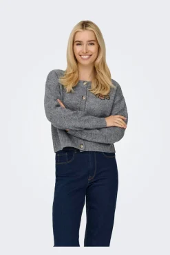 Only Onlteddy Ls Cardigan Knt< Cardigans