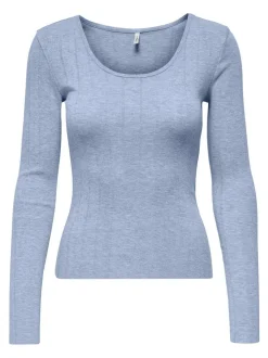 Only Onltenna L/S Top< Bluser & Skjorter