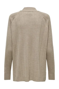 Only Onltess Ls Long High Neck Knt< Bluser & Skjorter|Strik