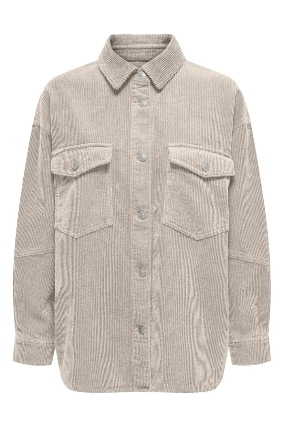 Onltiggy L/S Cord Shacket*Only Best