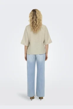 Onltokyo Life Ss Linen Bl Shirt*Only