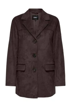 Onltulip Faux Suede Blazer Coat*Only Clearance
