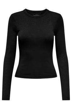 Only Onlval L/S O-Neck Top< T-Shirts & Toppe|Bluser & Skjorter