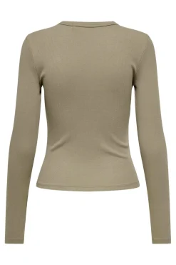 Onlval L/S O-Neck Top*Only Discount