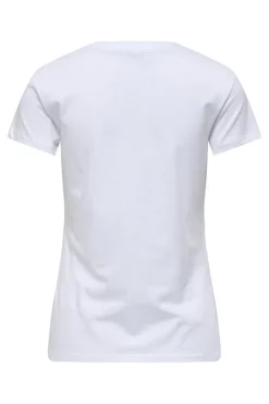 Only Onlvibe Life S/S Glasses Top Box< T-Shirts & Toppe