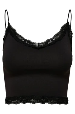 Onlvicky Lace Seamless Cropped Top*Only