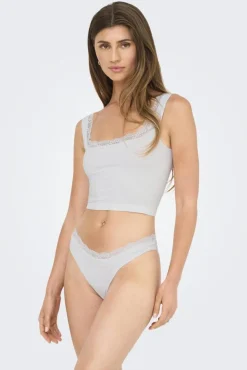 Only Onlvicky Lace Singlet Square Neck Acc< Nattøj & Lingeri
