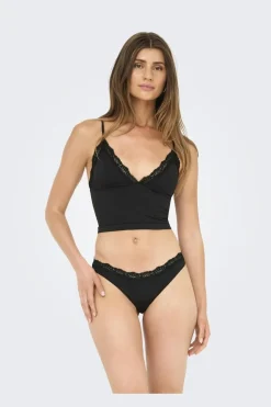 Only Onlvicky Lace Singlet V-Neck Acc< T-Shirts & Toppe|Nattøj & Lingeri