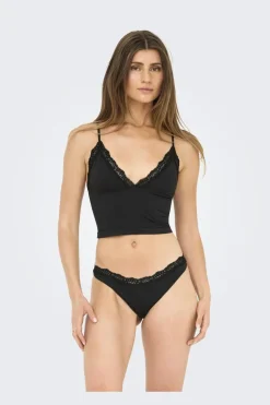 Only Onlvicky Lace Singlet V-Neck Acc< T-Shirts & Toppe|Nattøj & Lingeri