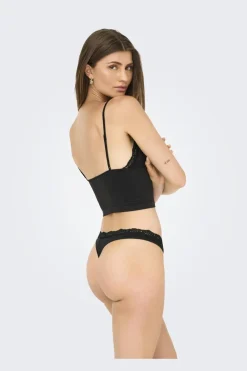 Only Onlvicky Lace Singlet V-Neck Acc< T-Shirts & Toppe|Nattøj & Lingeri