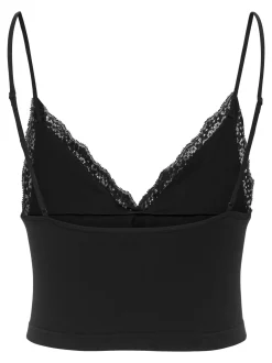 Only Onlvicky Lace Singlet V-Neck Acc< T-Shirts & Toppe|Nattøj & Lingeri