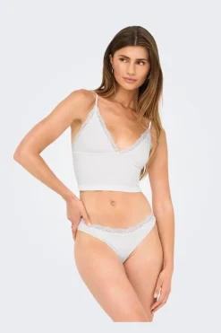 Only Onlvicky Lace Singlet V-Neck Acc< Nattøj & Lingeri
