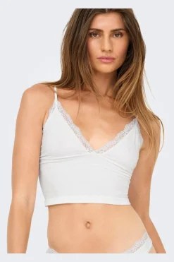 Only Onlvicky Lace Singlet V-Neck Acc< Nattøj & Lingeri