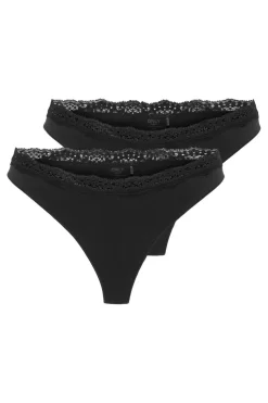 Onlvicky Lace Thong 2-Pack Acc*Only Outlet