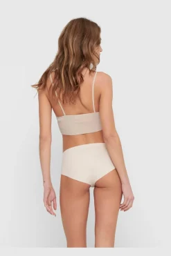 Only Onlvicky Rib Seamless Vneck Top Acc< Nattøj & Lingeri