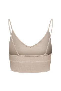 Only Onlvicky Rib Seamless Vneck Top Acc< Nattøj & Lingeri