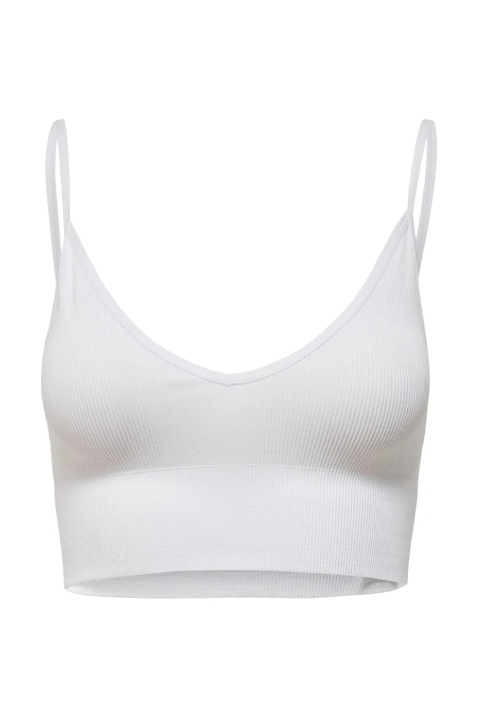 Onlvicky Rib Seamless Vneck Top Acc*Only Best