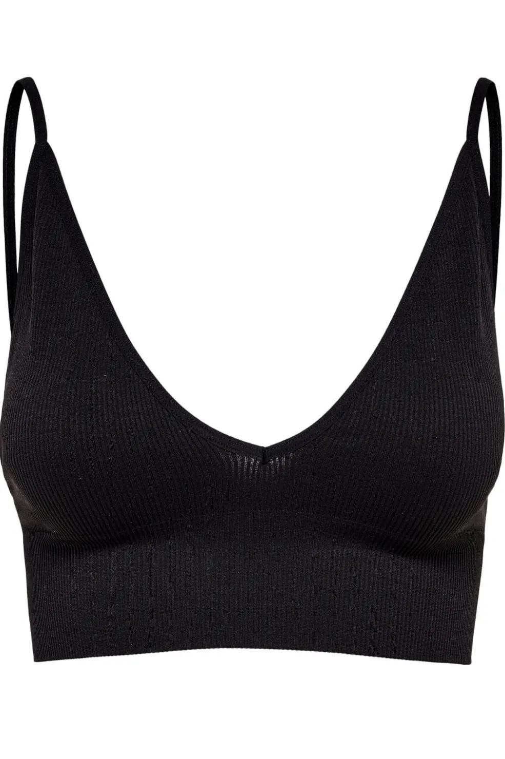 Onlvicky Rib Seamless Vneck Top Acc*Only Discount