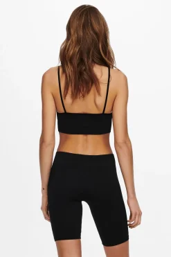 Onlvicky Rib Seamless Vneck Top Acc*Only Discount