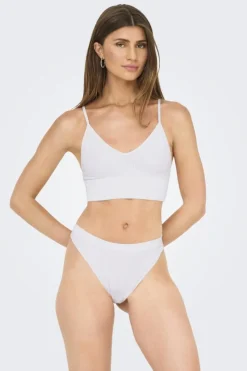 Only Onlvicky Rib S-Les Thong 3-Pack Acc< Nattøj & Lingeri