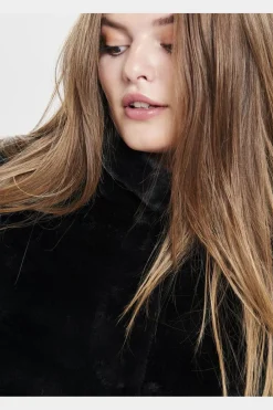 Only Onlvida Faux Fur Coat< Overtøj & Jakker