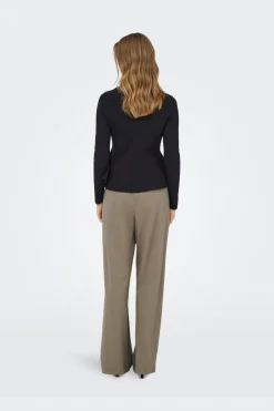 Onlvilda Ls Peplum O-Neck Knt*Only Best