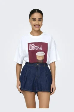 Onlvivvi Life S/S Lovely Top*Only New